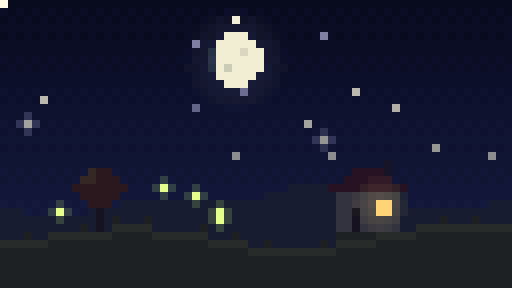 A UFO beaming up a passer-by at night.