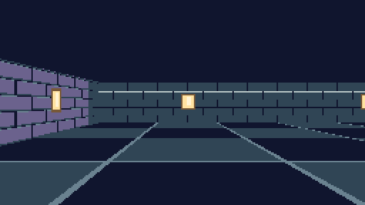 A first-person trip through the corridors of the included 3D maze.